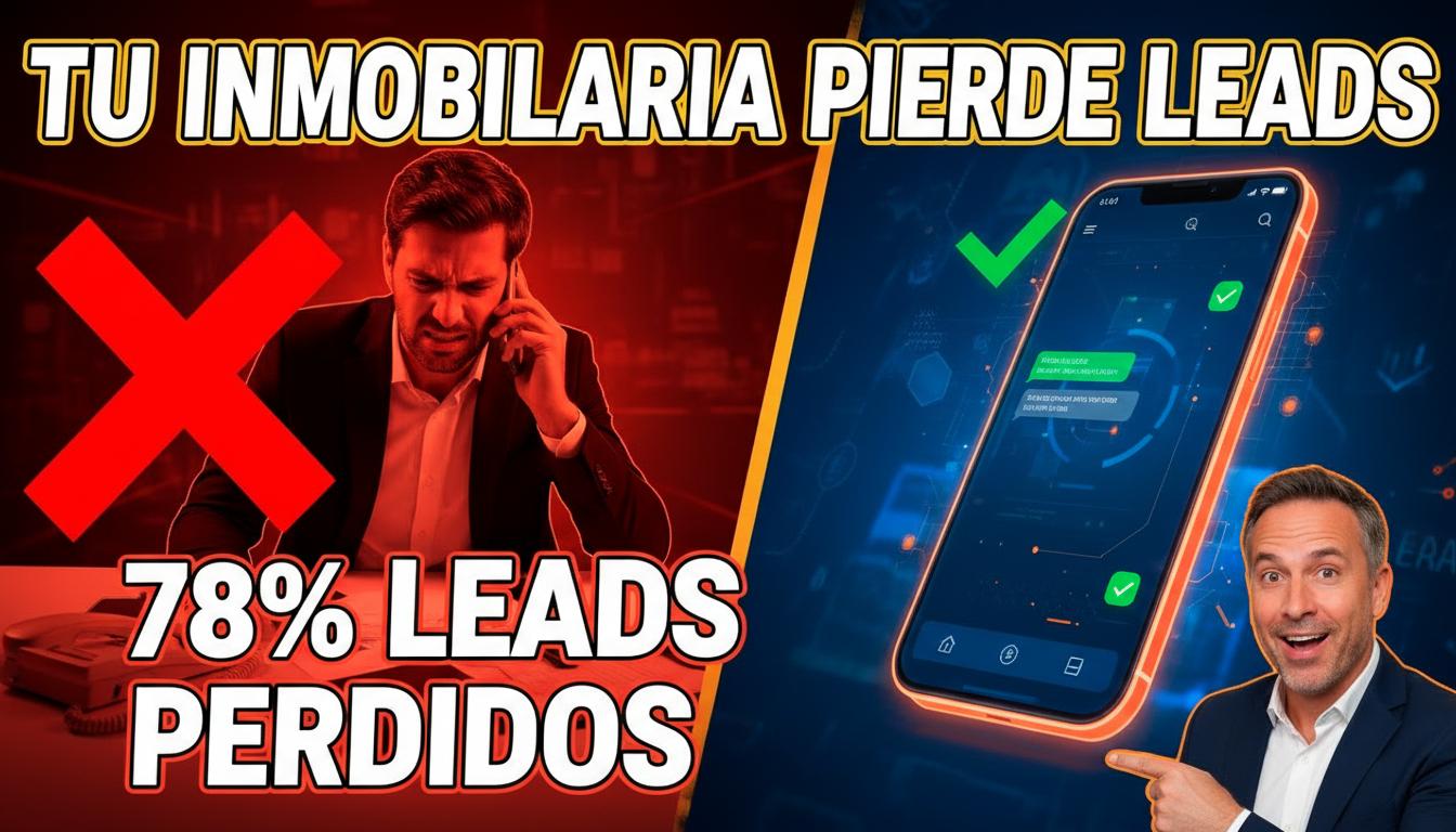 78% de leads perdidos: revierte la fuga con IA